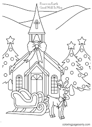 religious christmas coloring pages