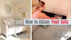 how to clean your sofa like new