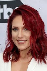 Dancing With The Stars Sharna Burgess With Fiery Red Hair
