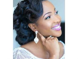 Formal pin up natural hairstyles for black women. Black Bridesmaids Hairstyles 2018 Hairstyles For Beautiful Wedding