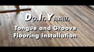 tongue and groove wood flooring