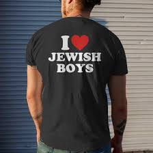heart jewish boys men s t shirt back