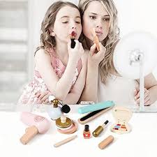 kids makeup kit for wooden make up