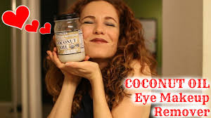 coconut oil eye makeup remover