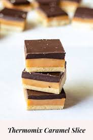 thermomix caramel slice thermomix diva