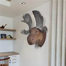 Moose Head Wall Mounted Decoration