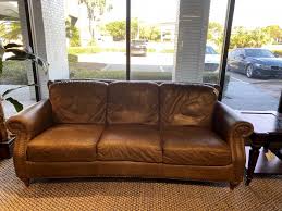natuzzi leather sofa at the missing piece