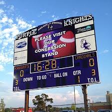 Video scoreboard at ohio wesleyan university's football stadium. Vendor Detail Kcda Org