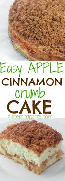 easy apple cinnamon crumb cake