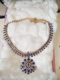 50 grams gold necklace design south