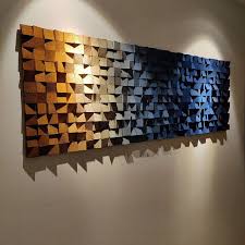 Large Wood Wall Art Wood Sound Diffusor