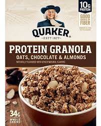 protein granola oats chocolate
