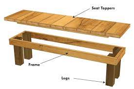 Pdf Diy Plan Large Wooden Garden Bench