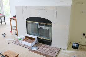 Updating An Old Fireplace Progress