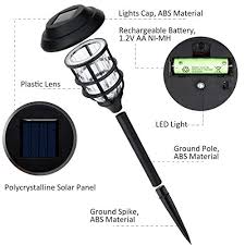 Solpex 8 Pack Solar Pathway Lights