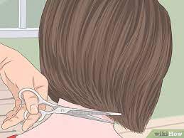 A few simple shear moves can really make a difference! How To Cut A Bob 10 Steps With Pictures Wikihow