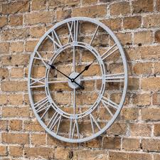 Vistini Outdoor Wall Clock Grey