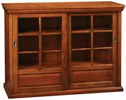 Canterbury Bookcase With Sliding Glass