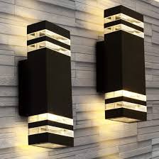 led wall sconce waterproof porch light