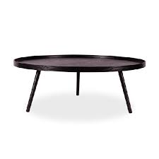 Large Round Coffee Table Black Hire It
