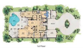 These plans are typically larger and offer three or more bedrooms on average. Luxury Florida House Plan Plan 1933
