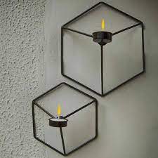 Metal 3d Nordic Style Geometric Candle