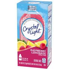 Crystal Light On The Go Raspberry Lemonade Drink Mix 10 0 08 Oz Packets Hy Vee Aisles Online Grocery Shopping