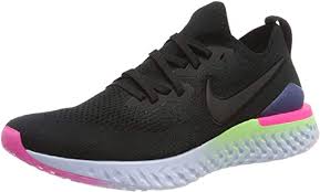 Nike shoes sneakers nike cheap nike air max air max 270 footwear brand new sports red blue. Buy Nike Epic React Flyknit 2 Men S Black Sports Shoes 8 Uk 8 5 Us At Amazon In