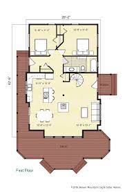 the cedar ridge timber home floor plan
