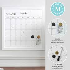 Wall Calendar Marker Board