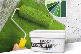 concrete paint 1k green colours