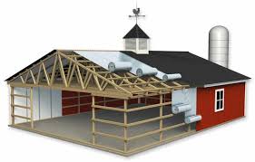 insulate your new pole barn roof