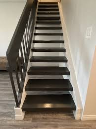 diy staircase makeover from carpet to