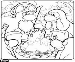 As replacement for the wings, all penguins have flippers, a motor organ that helps them swim in the freezing water of antarctica. Club Penguin Coloring Pages Printable Games
