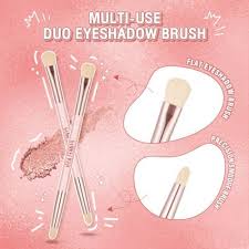 pinkflash multi use duo eyeshadow brush