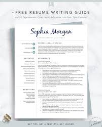 Highly enthusiastic customer service professional with years client interface experienced. Executive Assistant Resume Template For Word And Pages 1 2 Etsy