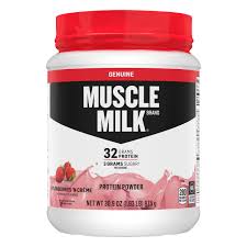 muscle milk vanilla powder beverage mix