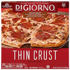 digiorno original thin crust four meat