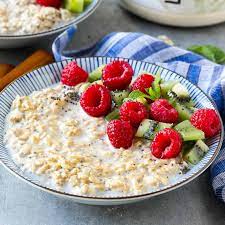 This simple breakfast packs over 20 grams per serving. Easy High Protein Overnight Oats Recipe Healthy Fitness Meals