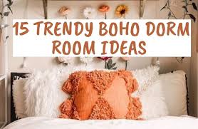 boho dorm room ideas for your college dorm