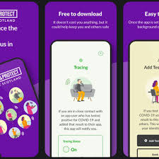 scotland launches contact tracing app