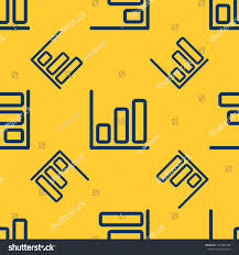 Seamless Two Color Dark Slate Blue Stock Vector Royalty