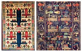 afghan war carpets weaving tales of