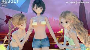 Blue Reflection Sexy Summer Reflectors Outfit Mod - YouTube
