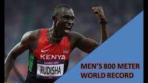 david rudisha making a world record
