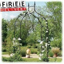 metal garden arch wedding arbor ivy