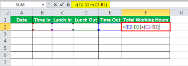 timesheet in excel 18 easy steps to