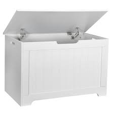 storage chest with 2 safety hinges