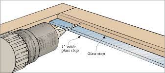 World Of Wood Attaching Glass Stops