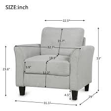 urtr gray modern accent chair